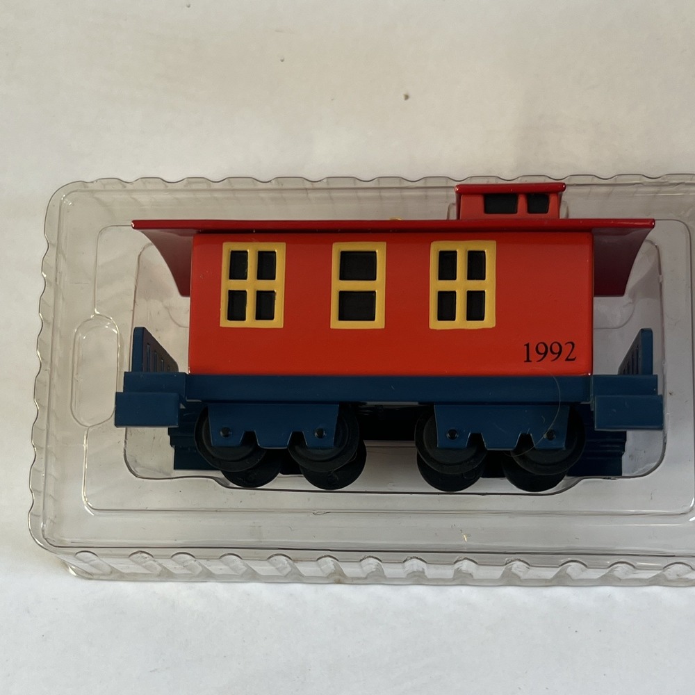 Hallmark Keepsake Christmas Sky Line Caboose Cast Metal 1992 Ornament #4 (Final)